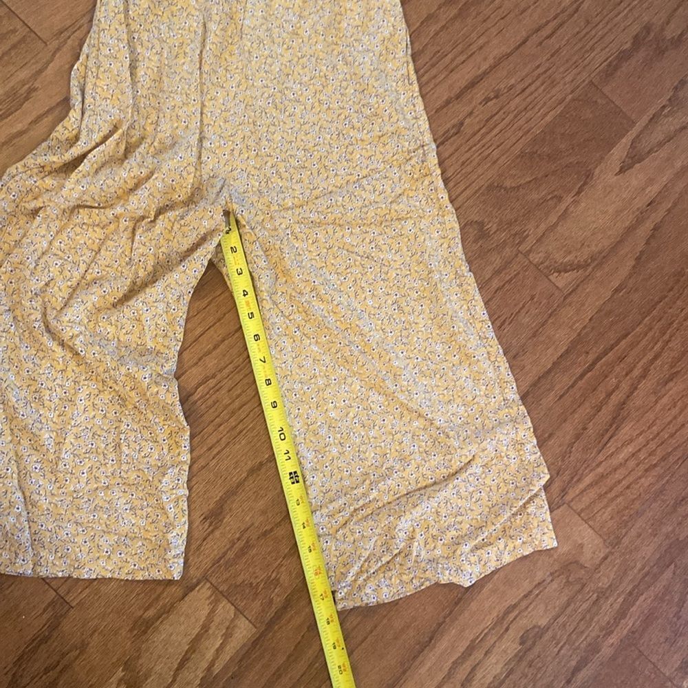 June & Hudson romper, yellow, white, black and copper size medium - Picture 7 of 11